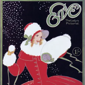 Front cover of Eve Magazine for Christmas 1927