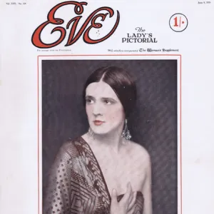 Front cover of Eve Magazine - Portrait of the Irene Dineley