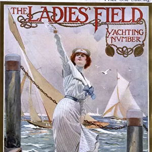 Front cover, The Ladies Field, Yachting Number 1901