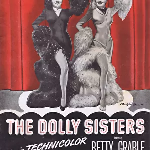 Front cover of the press kit for the film The Dolly Sisters, 1945 Date: 1945