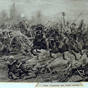 Cpt Francis Grenfell VC (9th Lancers) - Retrieving the guns