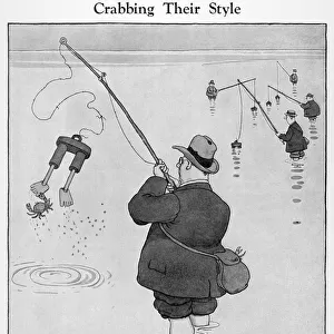 Crabbing Their Style by William Heath Robinson