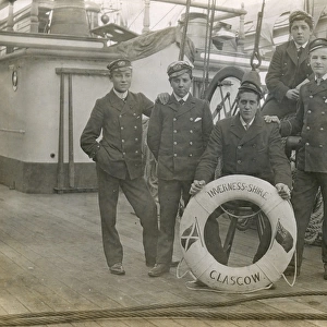 Crew on board SV Inverness-shire