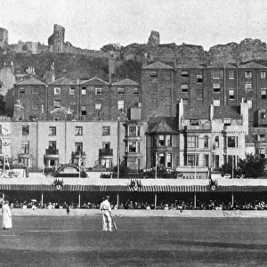 Cricket match at Hastings 1901