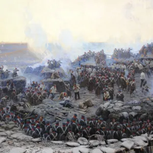 Crimean War (1853-1856). Siege of Sevastopol, 1854-1855, by