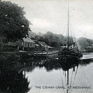 Crinan Canal, Ardrishaig, Argyllshire
