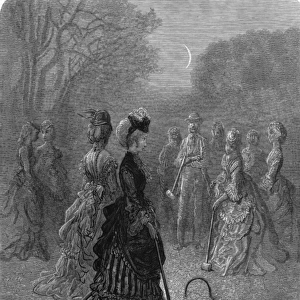 Croquet at Night 1870