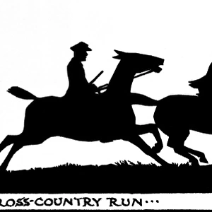 Cross-country run on horseback