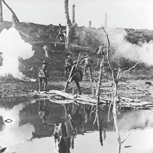 Crossing the Canal du Nord 1918