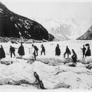 Crossing the Mer de Glace - Chamonix