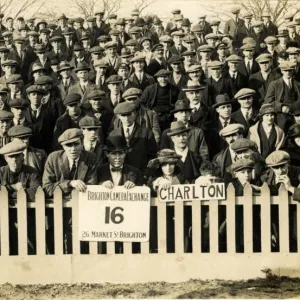 Crowd at Brighton & Hove Albion Vs Charlton Athletic Footbal