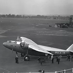 Croydon Airport - Fokker F. XXXVI PH-AJA