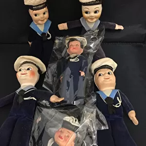 Cruise liner toys - sailor dolls