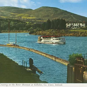 Cruising on the River Shannon at Killaloe, County Clare
