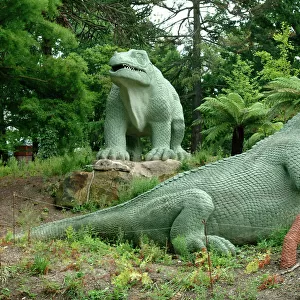 Crystal Palace Dinosaur Models