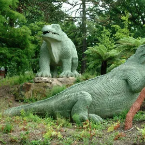 Crystal Palace Dinosaur Models