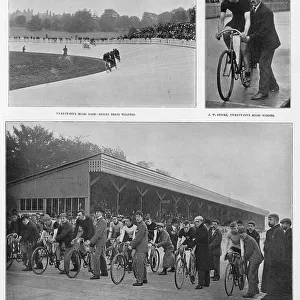 Crystal Palace new cycling track, 1896