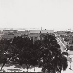 Cuba: panoramic view of Cienfuegos