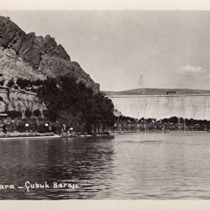 The Cubuk baraji (Cubuk Dam), Ankara, Turkey