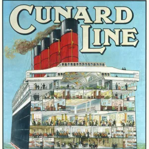 Cunard Line poster