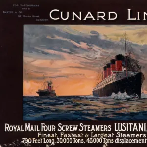 Cunard Line poster