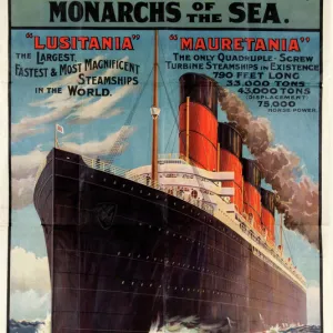 Cunard Line Poster