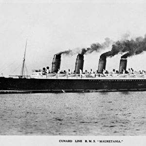 Cunard Line R. M. S. Mauretania