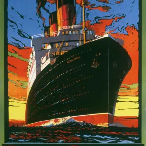 Cunard poster