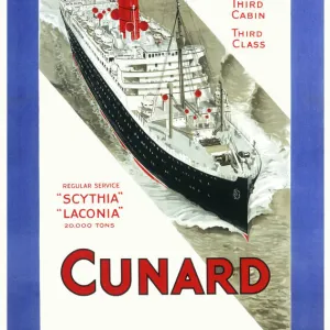 Cunard Poster