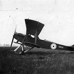 Curtiss JN3 8809 with skids and flotation gear