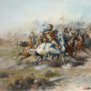 The Custer fight