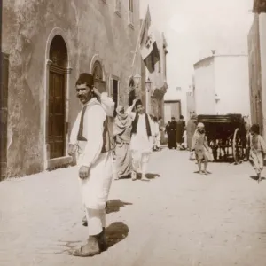 Custom House, Tripoli, during Italo-Turkish War