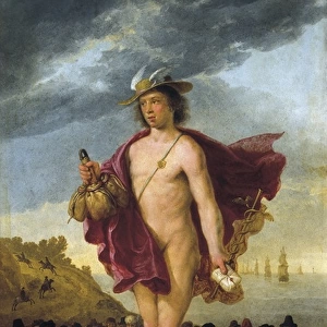 CUYP, Albert Jacobsz (1620-1691). Mercury. Baroque