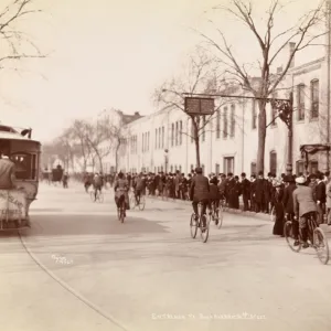 Cyclists in New York