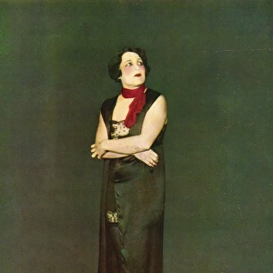 Damia in Palace Aux Nues, Palace Theatre, Paris, 1927