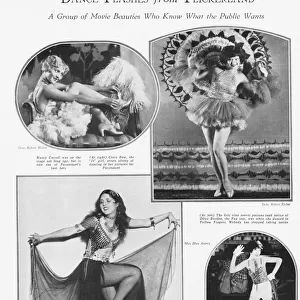 Four dance beauties from Hollywood, 1928