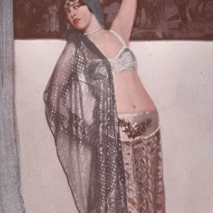 The dancer Gypsy Rhouma-je in Germany, 1932