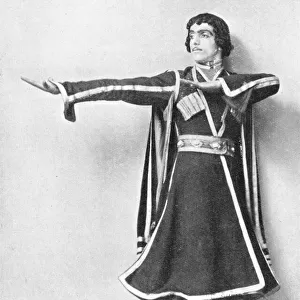 The dancer Leonide Massine, London, 1919