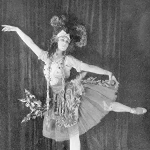 The dancer Thamar Karsavina, London, 1919