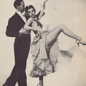 The dancing team of Capella & Patricia, USA, 1943
