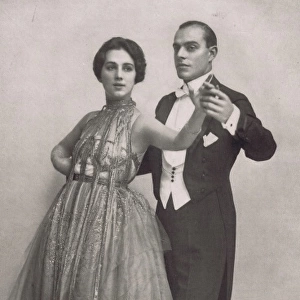 the dancing team of Florence Walton and Maurice, New York, 1