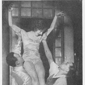 Dancing trio of Myrio, Desha and Barte, Ambassadeurs Theatre
