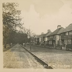 Darley Avenue, West Didsbury, Manchester, Lancashire, England. Date: 1920s
