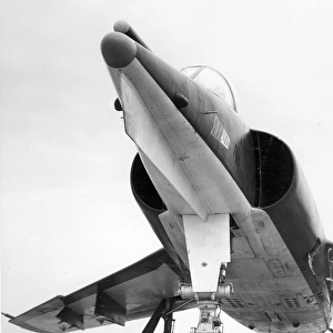Dassault Etendard IVM at RAE Thurleigh near Bedford 1960