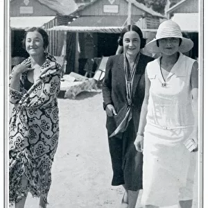 Daughters of Leonid Krassin at the Venice Lido