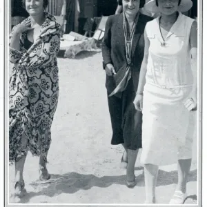 Daughters of Leonid Krassin at the Venice Lido