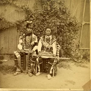 David Frances Barry photo - Two young chiefs