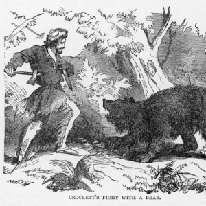 Davy Crockett Bear Fight