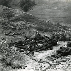 Dead American troops, western front, WW1