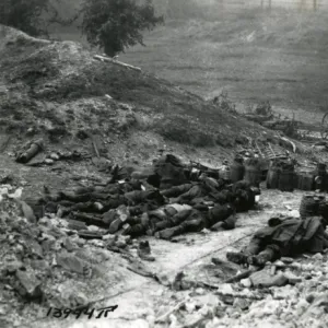 Dead American troops, western front, WW1